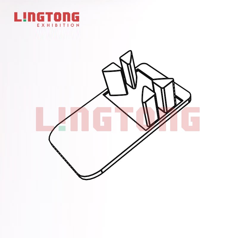 折疊咨詢桌用型材封蓋